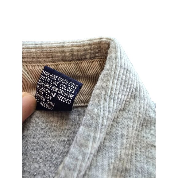 Chereskin Mens XL Gray Long Sleeve Button-Up Shirt - Picture 4 of 6